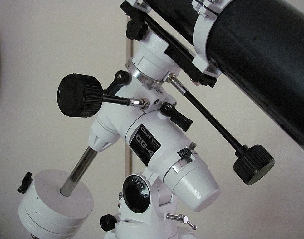 German Equatorial Mount - Shown Celestron CG4