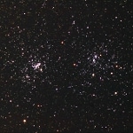 The Double Cluster (NGC 869 & NGC884), Image credit: Wolf Damm