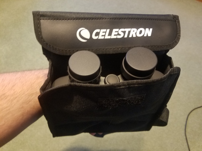 Cometron 7x50 in travel bag