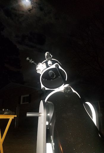 Watching sky with Skywatcher 10