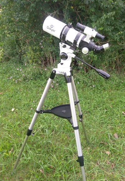 Gskyer 80 AZ refractor telescope